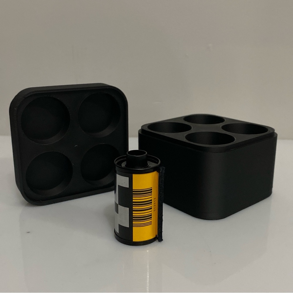35mm 135mm Film holder storage container 3D Printed Black - Film Not included.